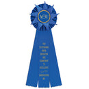 Ventnor 3 Rosette Award Ribbon, 4-1/2" Top