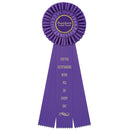 Shannon 3 Rosette Award Ribbon 5" Top