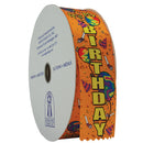 2" X 100 Yards Stock It's My Birthday! Award Ribbon Roll