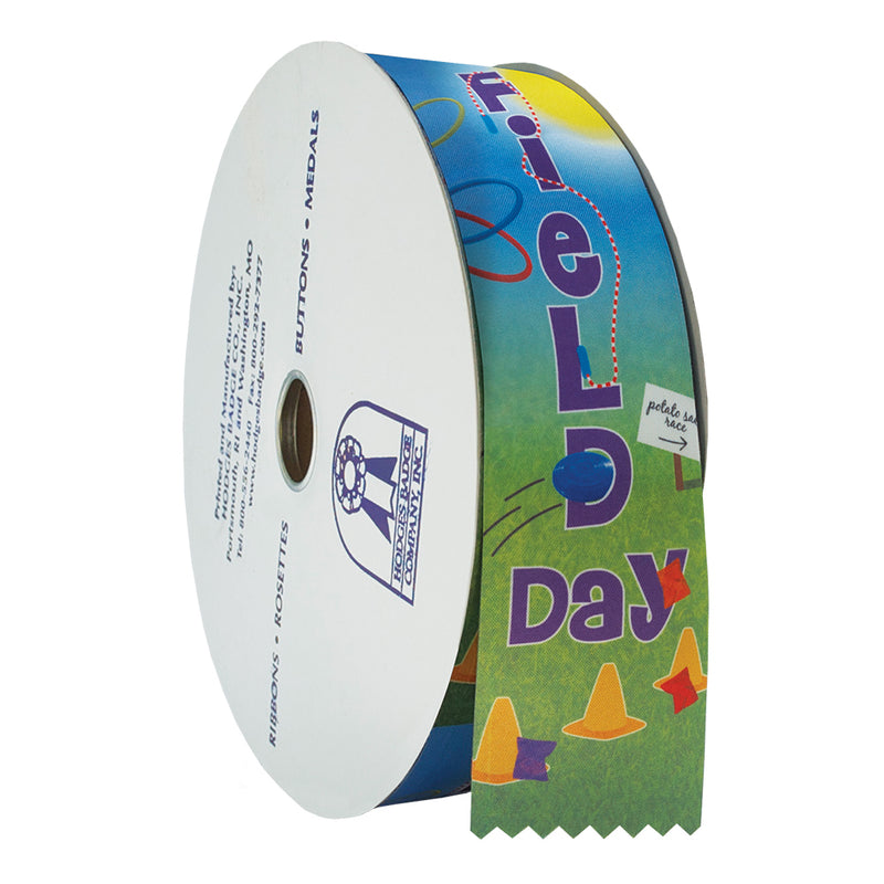 2" X 100 Yards Stock Hula Hoop Field Day Award Ribbon Roll