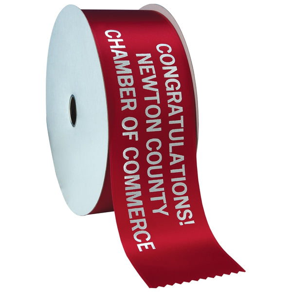 3" X 100 Yards Custom Award Ribbon Roll