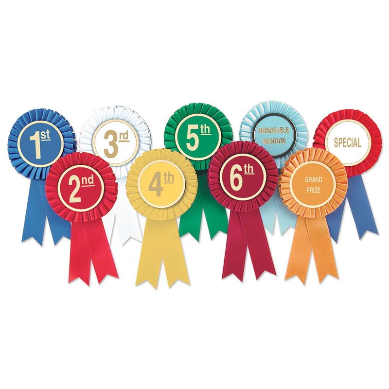 Stock Place Rosette Award | Stock & Quickship Awards| Hodges Badge Company