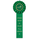Ideal 1 Rosette Award Ribbon, 4" Top
