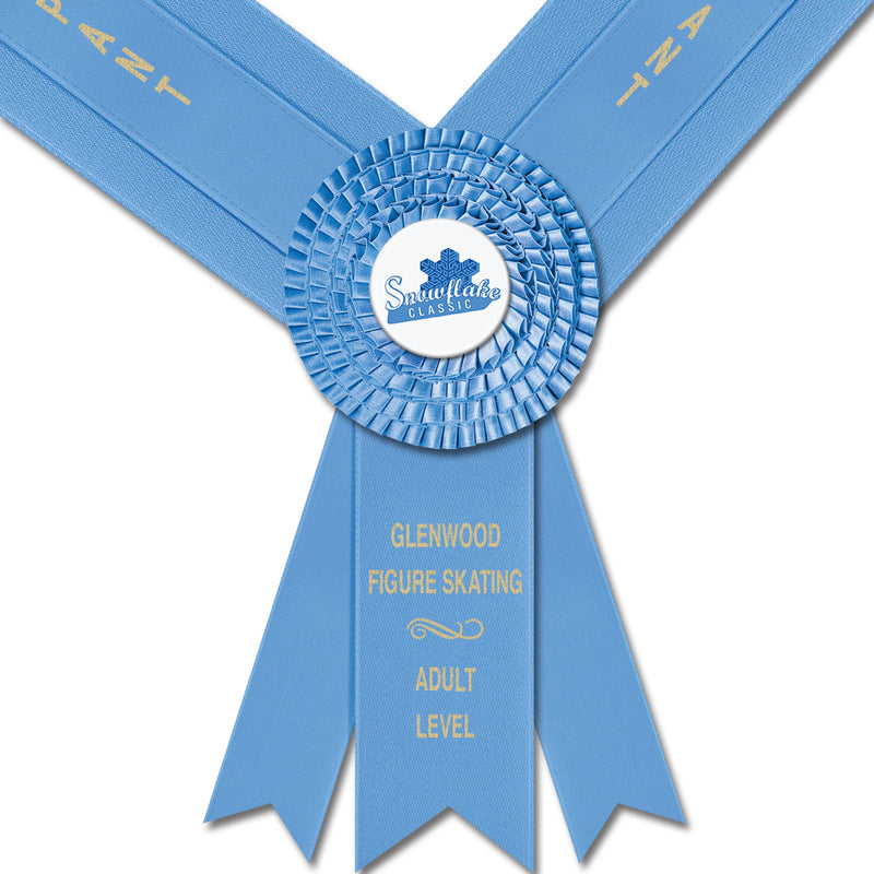 Custom Radstock Award Sash, 5-1/2" Top