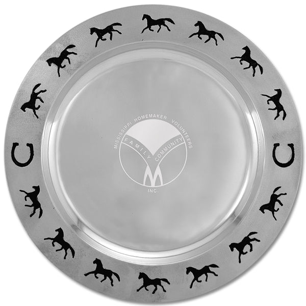 7-1/4" Horse Rim Award Plate