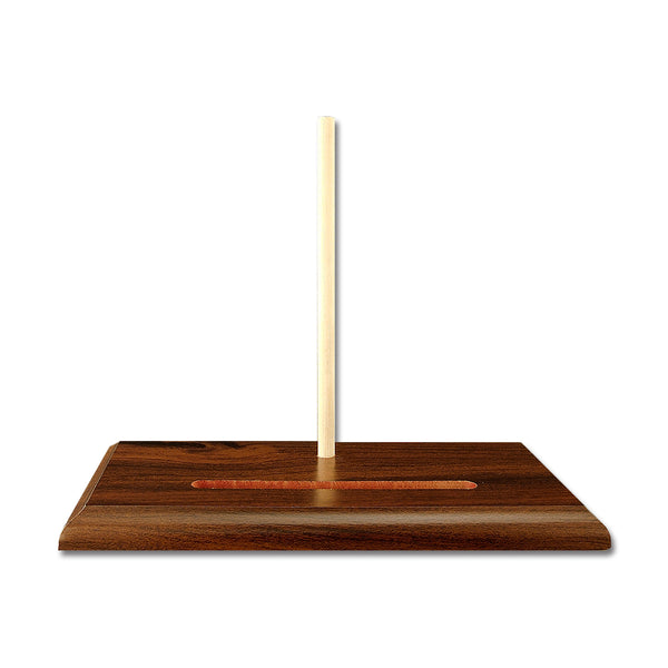 6" Wood Plate Stand