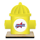 5" Hydrant Shape Birchwood Award Trophy With Birchwood Base