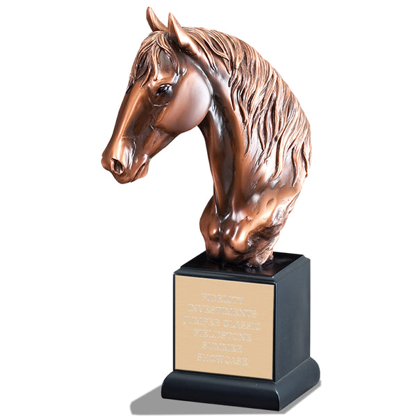 12" Horse Head Award Trophy