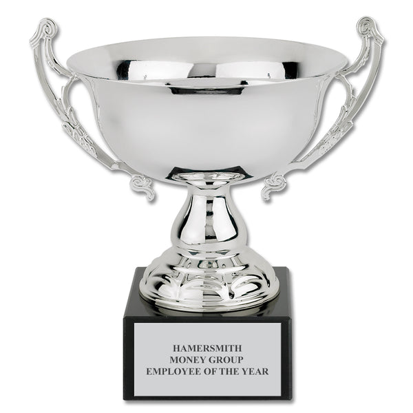 11-1/2" Award Trophy Cup With Attached Marble Base