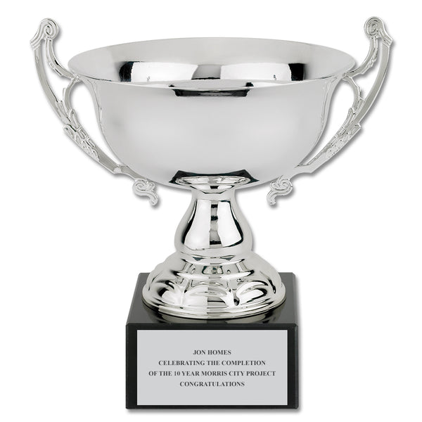 12-1/2" Award Trophy Cup With Attached Marble Base