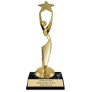 5-1/2" Custom Figurine award Trophy With Black Base