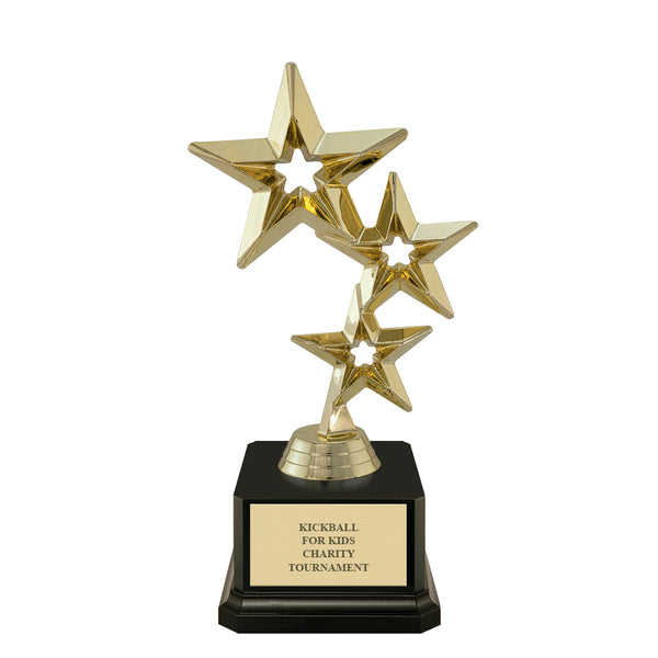 7" Award Trophy With Square Base