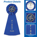 Stock Single Equestrian Empire Rosette Award Ribbon