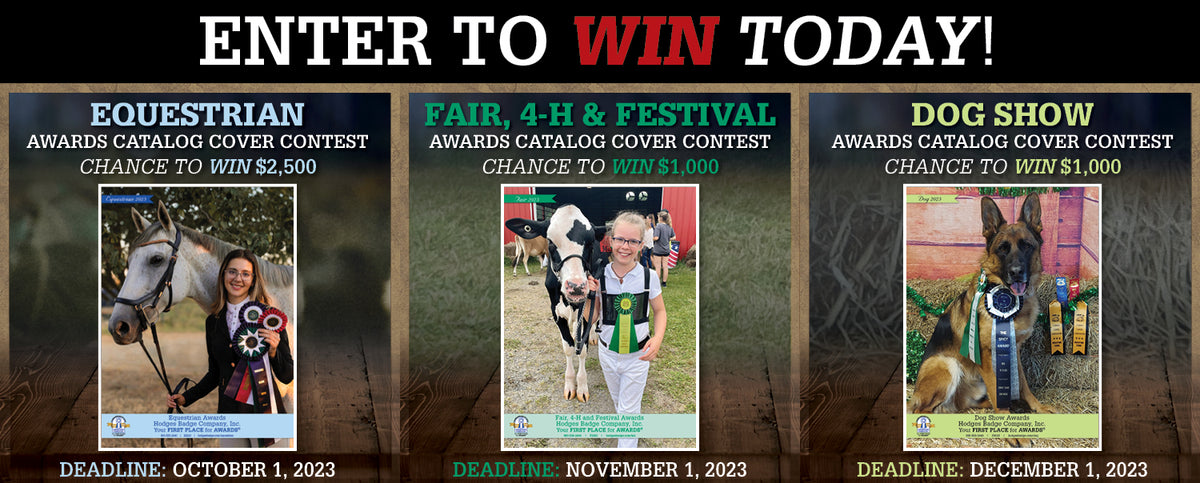 Hodges Badge Company's 2024 Catalog Cover Contests