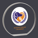 3-7/8" Custom Full Color Round Acrylic Award