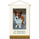 18-1/2"h x 11-1/2"w Vinyl Mini Banner With Fringe