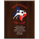 12" x 15" Custom Cherry Plaque With Full Color Imprint