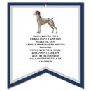 7-1/2" Standard Shape Birchwood Award Plaque