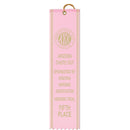 2-1/2" x 10" Custom Square Top Award Ribbon With Border