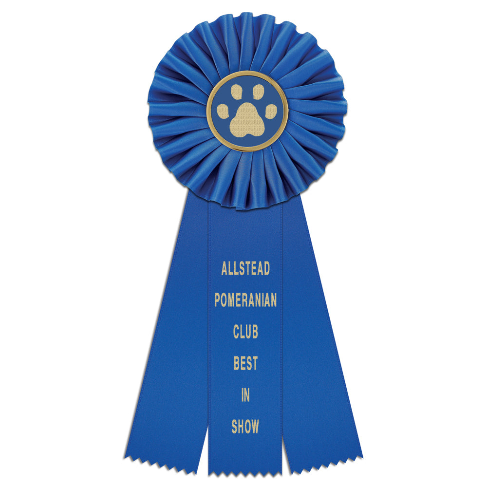 Clare 3 Rosette Award Ribbon, 5