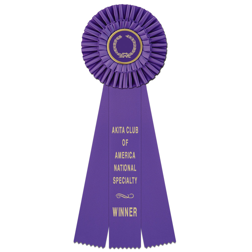 Shannon 3 Rosette Award Ribbon 5