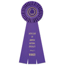 Shannon 3 Rosette Award Ribbon 5" Top