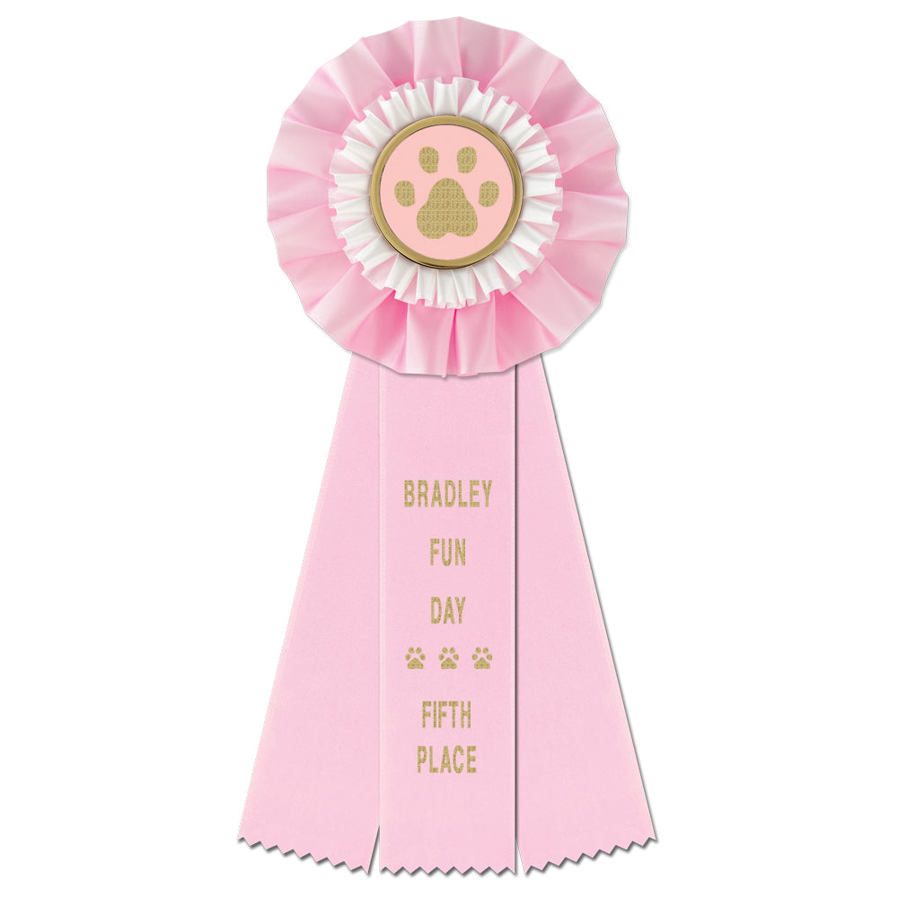 Trent 3 Rosette Award Ribbon, 5