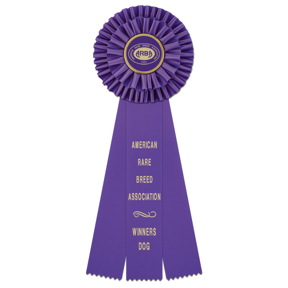 Kerry 3 Rosette Award Ribbon, 5-1/2