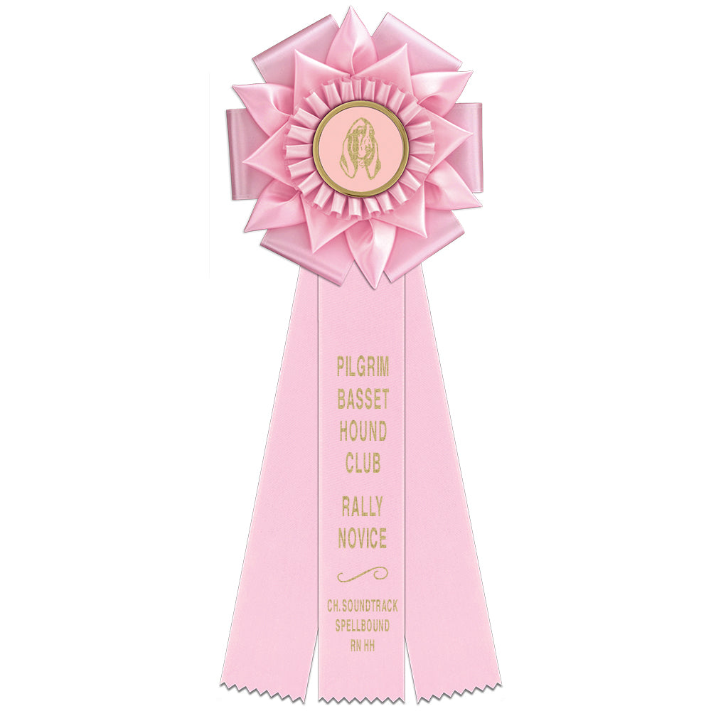 Bath 3 Rosette Award Ribbon, 6