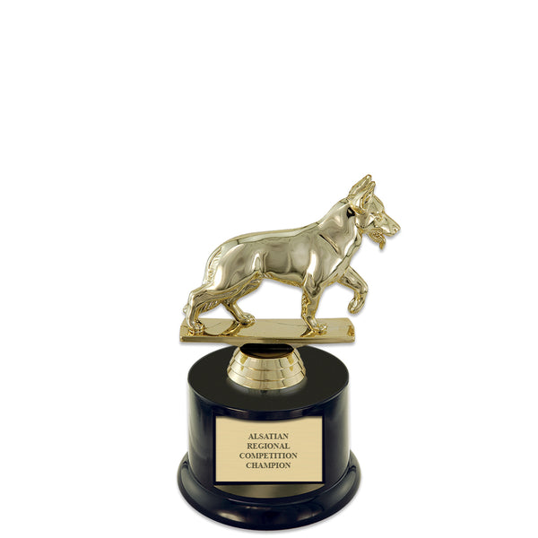 7" Award Trophy With Round Base