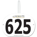 Custom Indurotec™ Full Color Large Oval Exhibitor Number With Hook