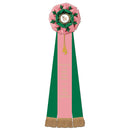Eastwood 3 Rosette Award Ribbon, 8" Top
