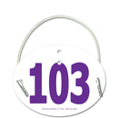 Indurotec™ Dressage Oval Exhibitor Number With Elastic