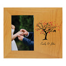 4" X 6" Red Alder Picture Frame Full Color.