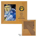 5" X 7" Red Alder Picture Frame Full Color.