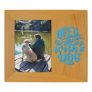 5" X 7" Red Alder Picture Frame Full Color.