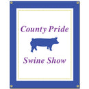 6'h x 4'w Custom Vinyl Banner - Vertical