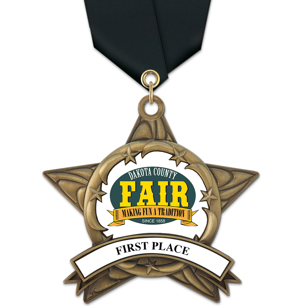 AS All Star Medals w/ Satin Neck Ribbon | Hodges Badge Co.