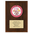 5" x 7" Custom GGM Medal Cherry Plaque