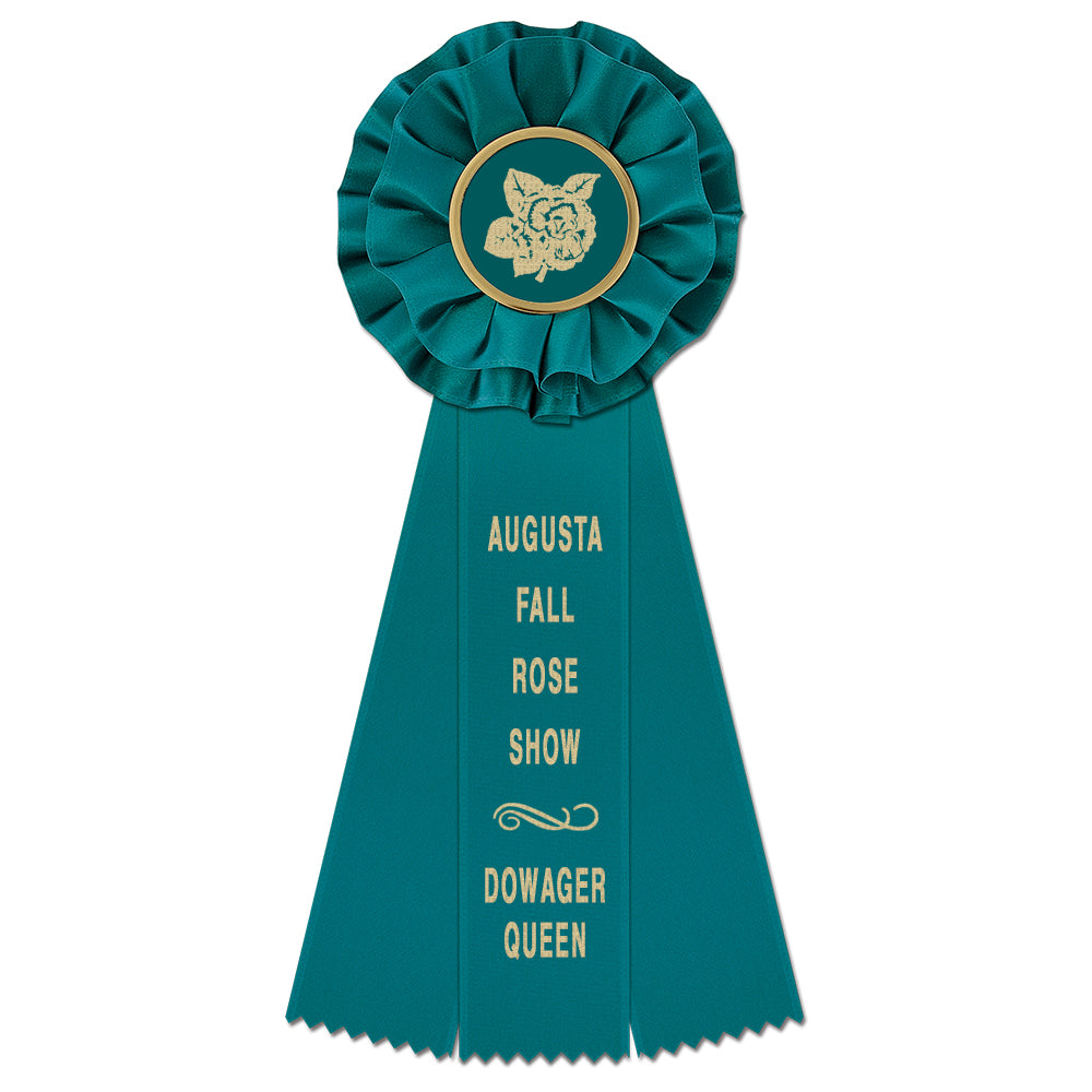 Carlisle 3 Rosette Award Ribbon, 4-1/2