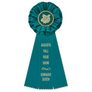 Carlisle 3 Rosette Award Ribbon, 4-1/2" Top