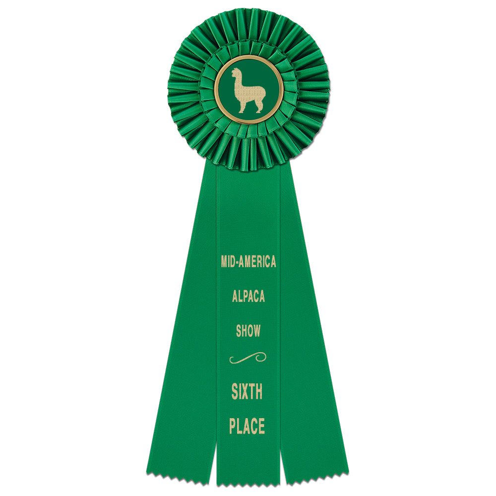 Shannon 3 Rosette Award Ribbon 5