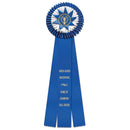 Chatham 3 Rosette Award Ribbon, 6-1/2" Top