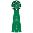 Wheaton 3 Rosette Award Ribbon 6-1/2" Top