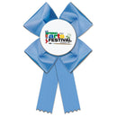 Clover Rosette Award Ribbon, 4-1/2" Top