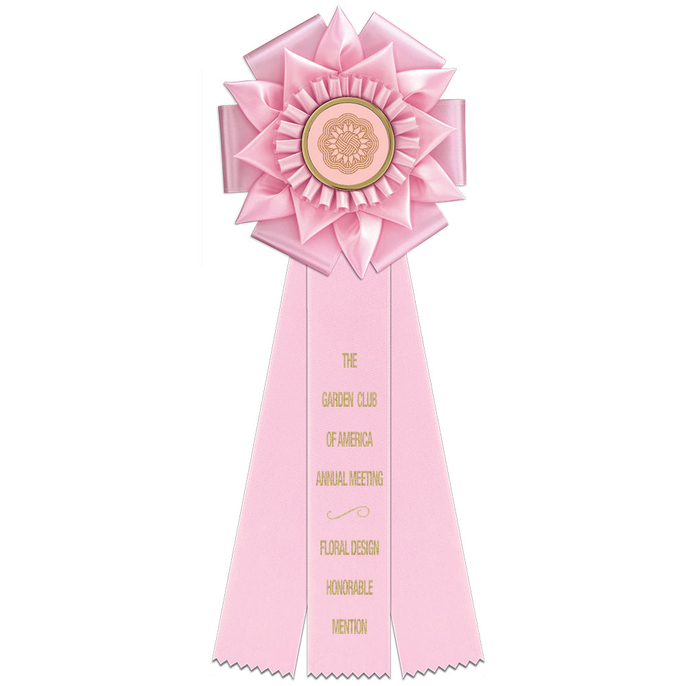 Bath 3 Rosette Award Ribbon, 6