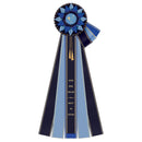 Guernsey 5 Rosette Award Ribbon, 6-1/2" Top