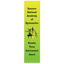 2" x 8" Custom Multicolor Pinked Top Award Ribbon