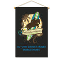 18-1/2"h x 11-1/2"w Cloth Mini Banners Without Fringe