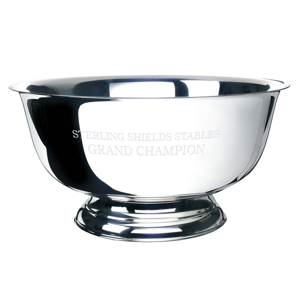 10" Sterling Silver Revere Award Bowl